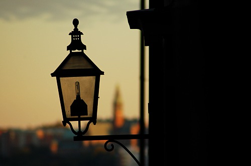 Lantern in Gamlastan - Stockholm